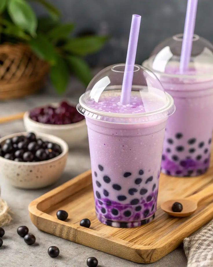 Classic Taro Bubble Tea