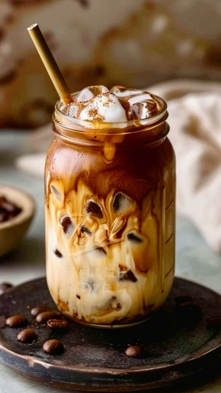 Iced coffee noisette