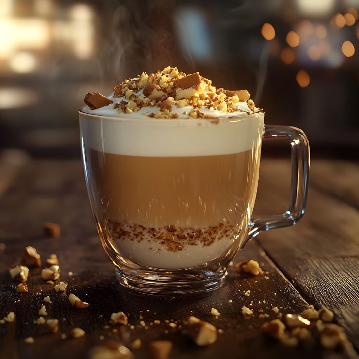 Flourishino (vanille, caramel, noisette, chocolat)